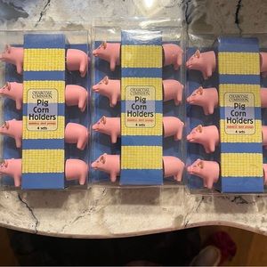 NEW Pig Cornholders Three Boxes